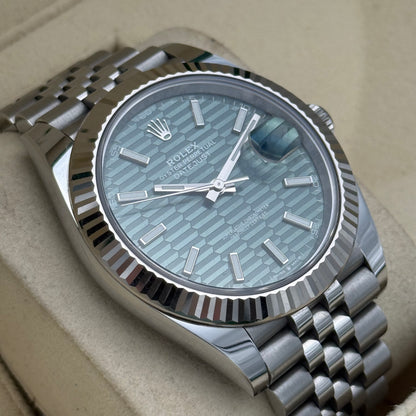 Datejust 41 „Mintgrün“