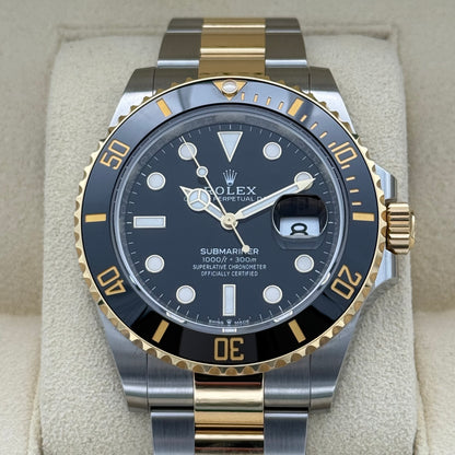 Submariner Date 41, Stahlgold