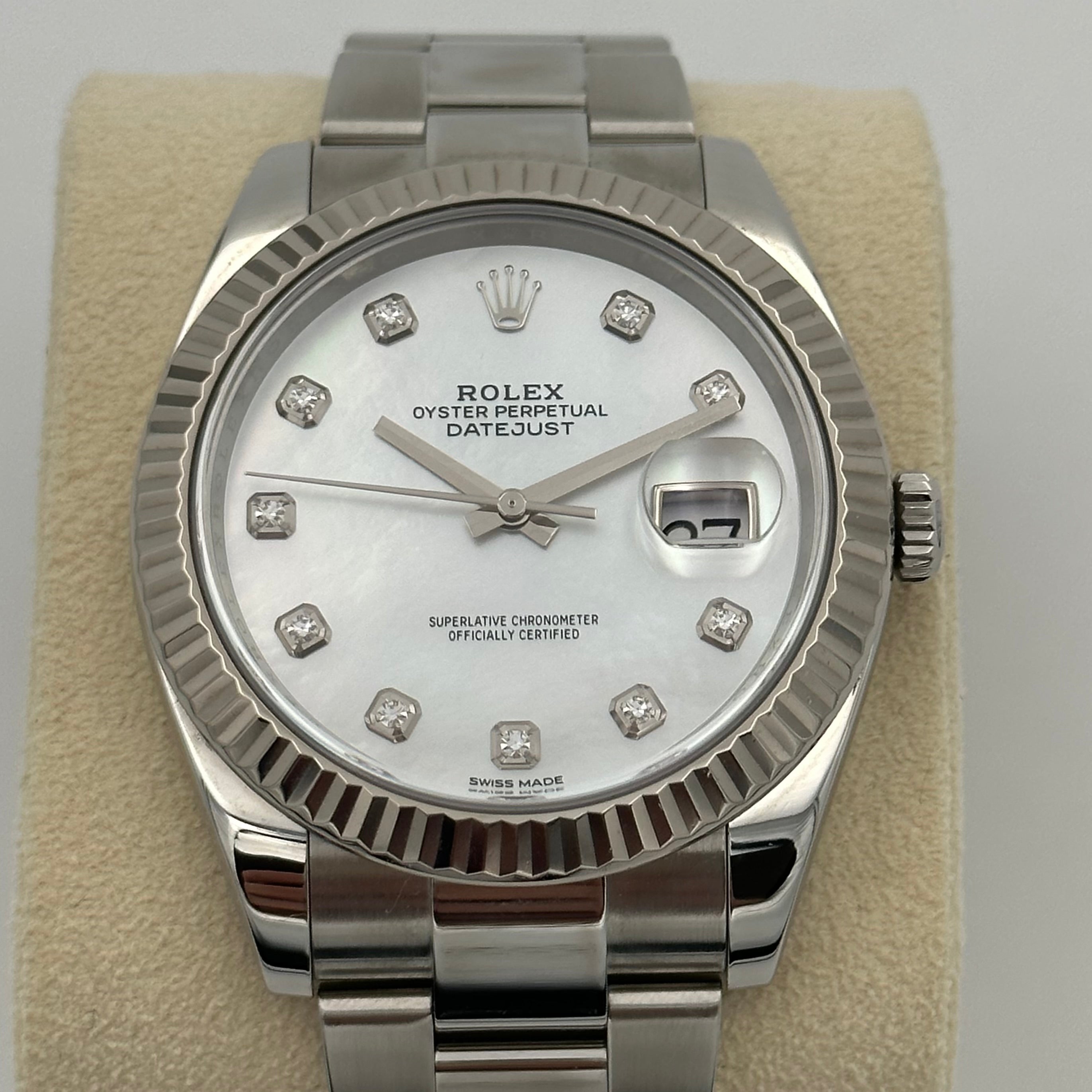 Datejust 41 „Mother of Pearl“