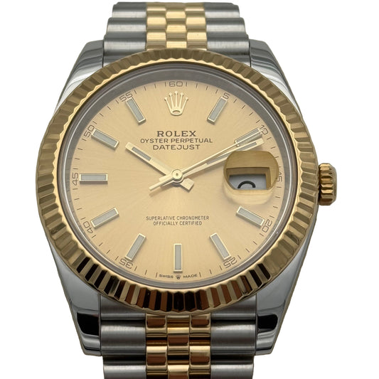Datejust 41, Stahlgold