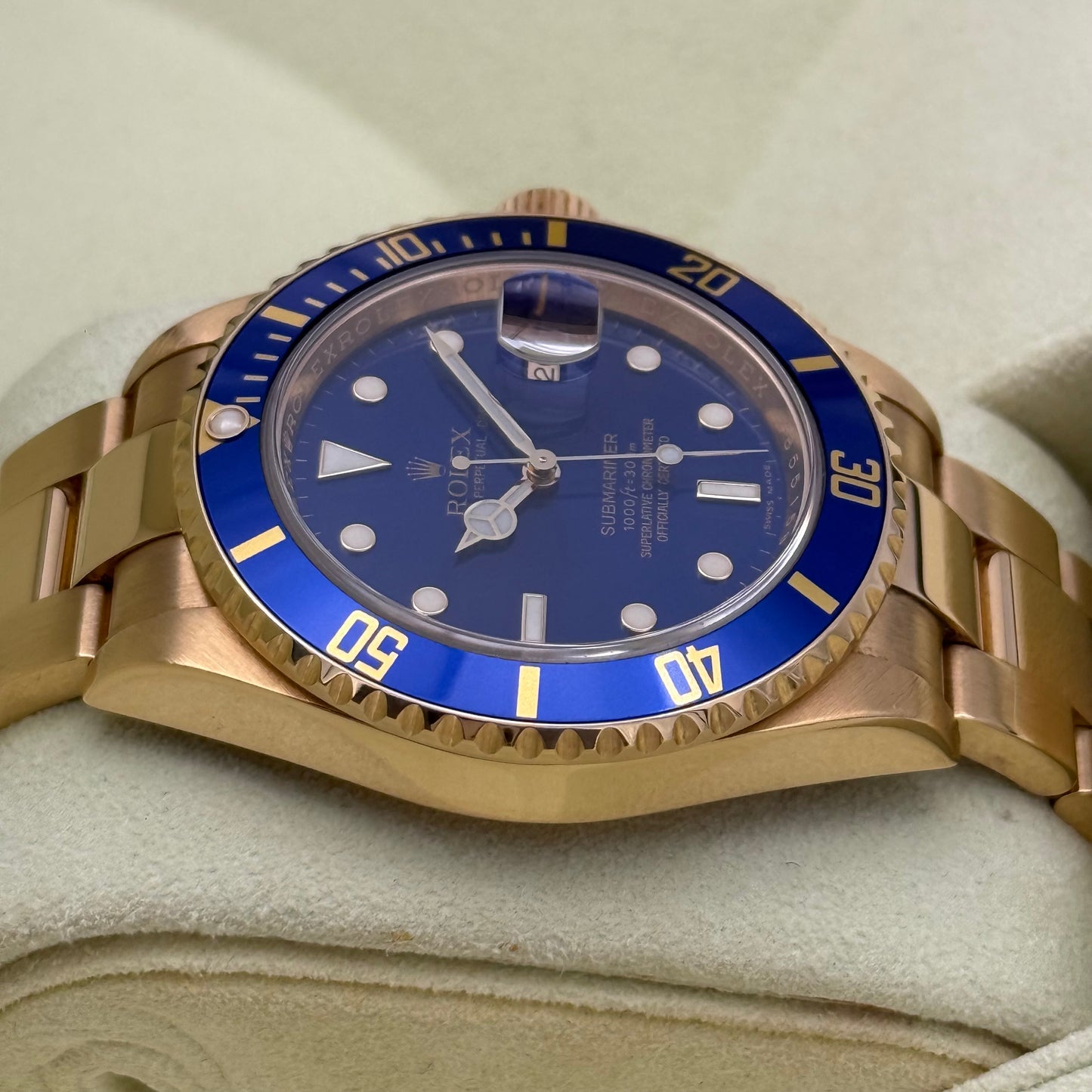 Submariner Date 40, Vollgold