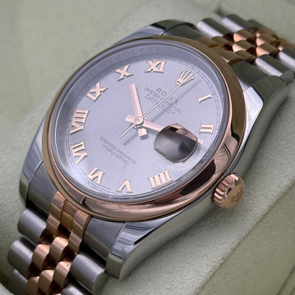 Datejust 36, Stahlrosegold