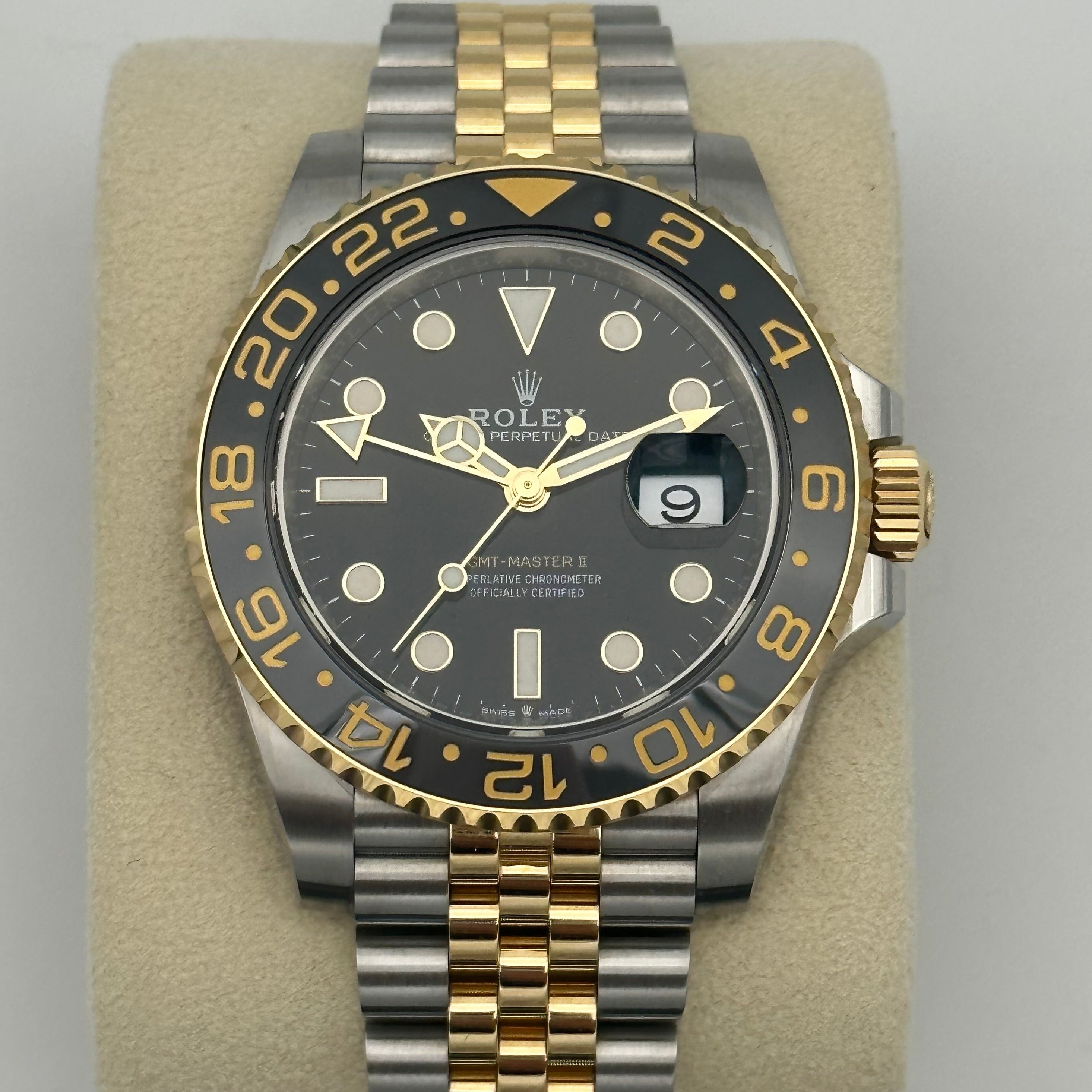 GMT Master II Stahlgold