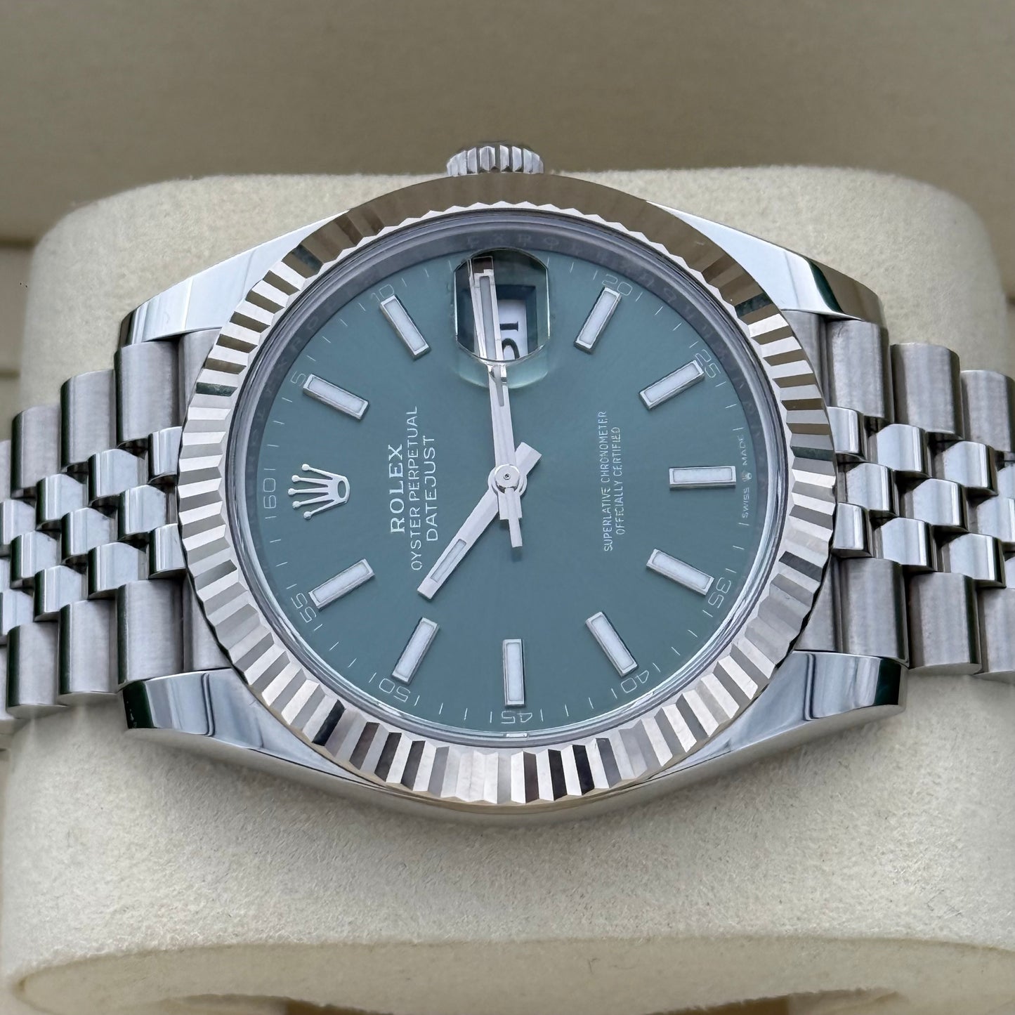 Datejust 41, Mintgrün
