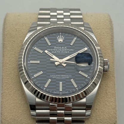 Datejust 36, Blau Motiv