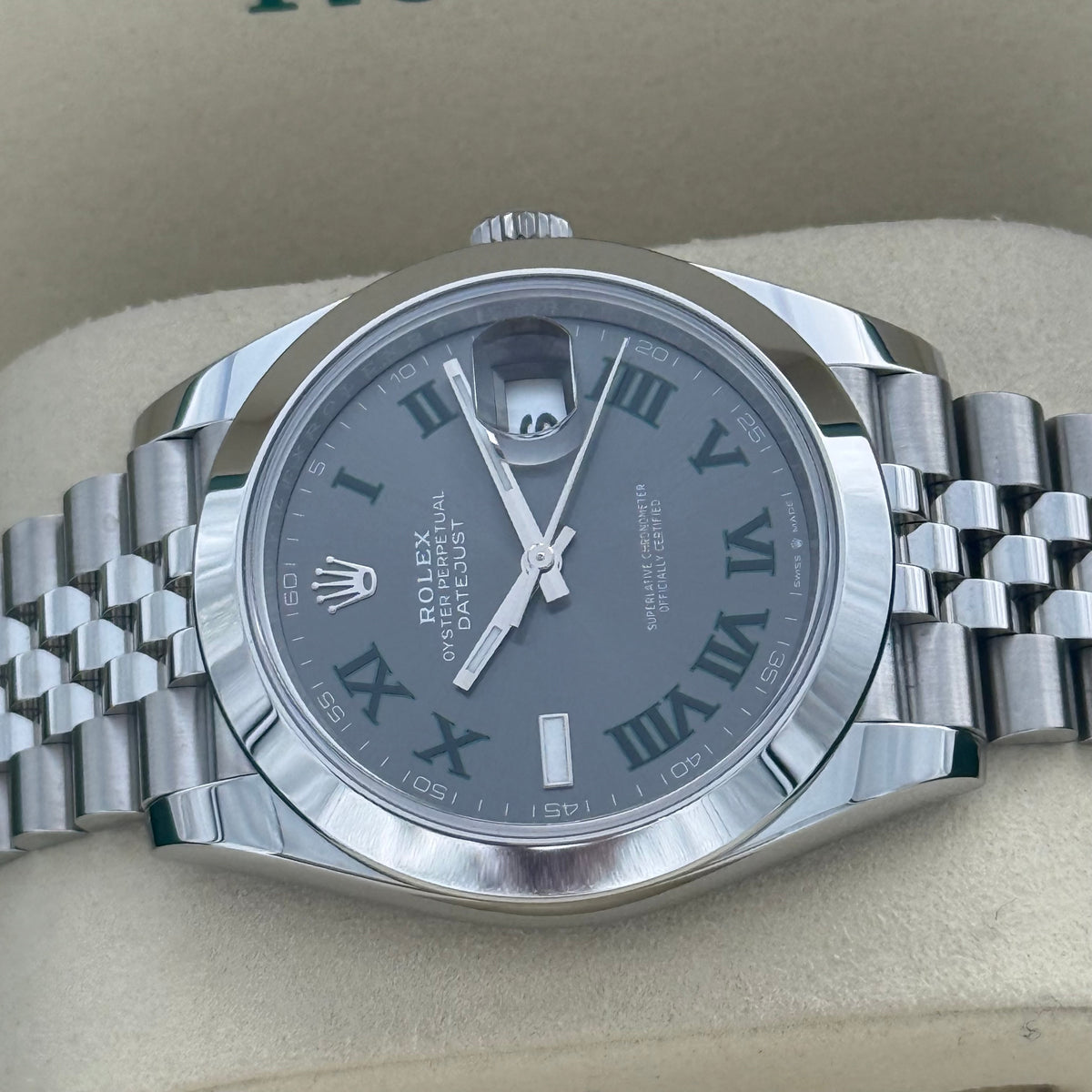 Datejust 41 „Wimbledon“