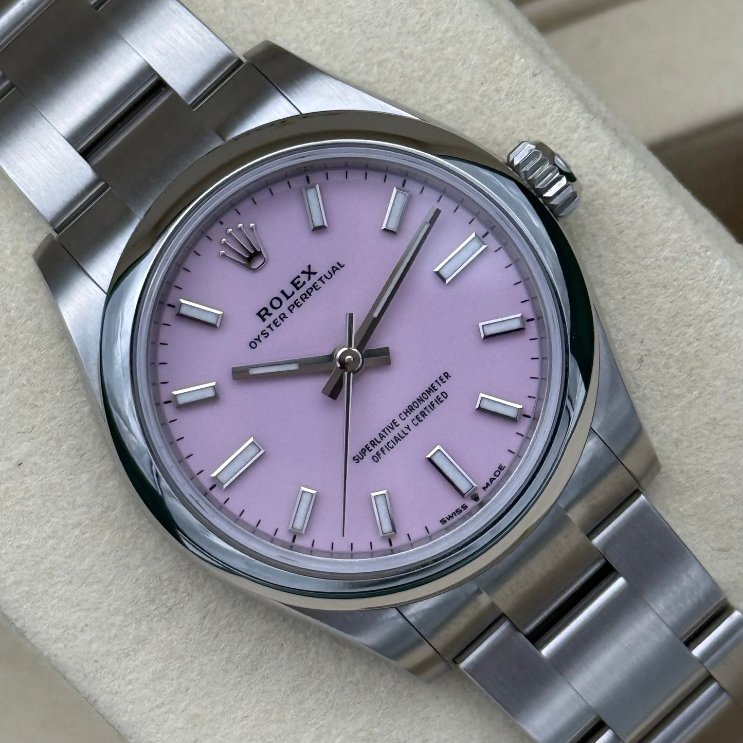 Oyster Perpetual 31, Candy Pink