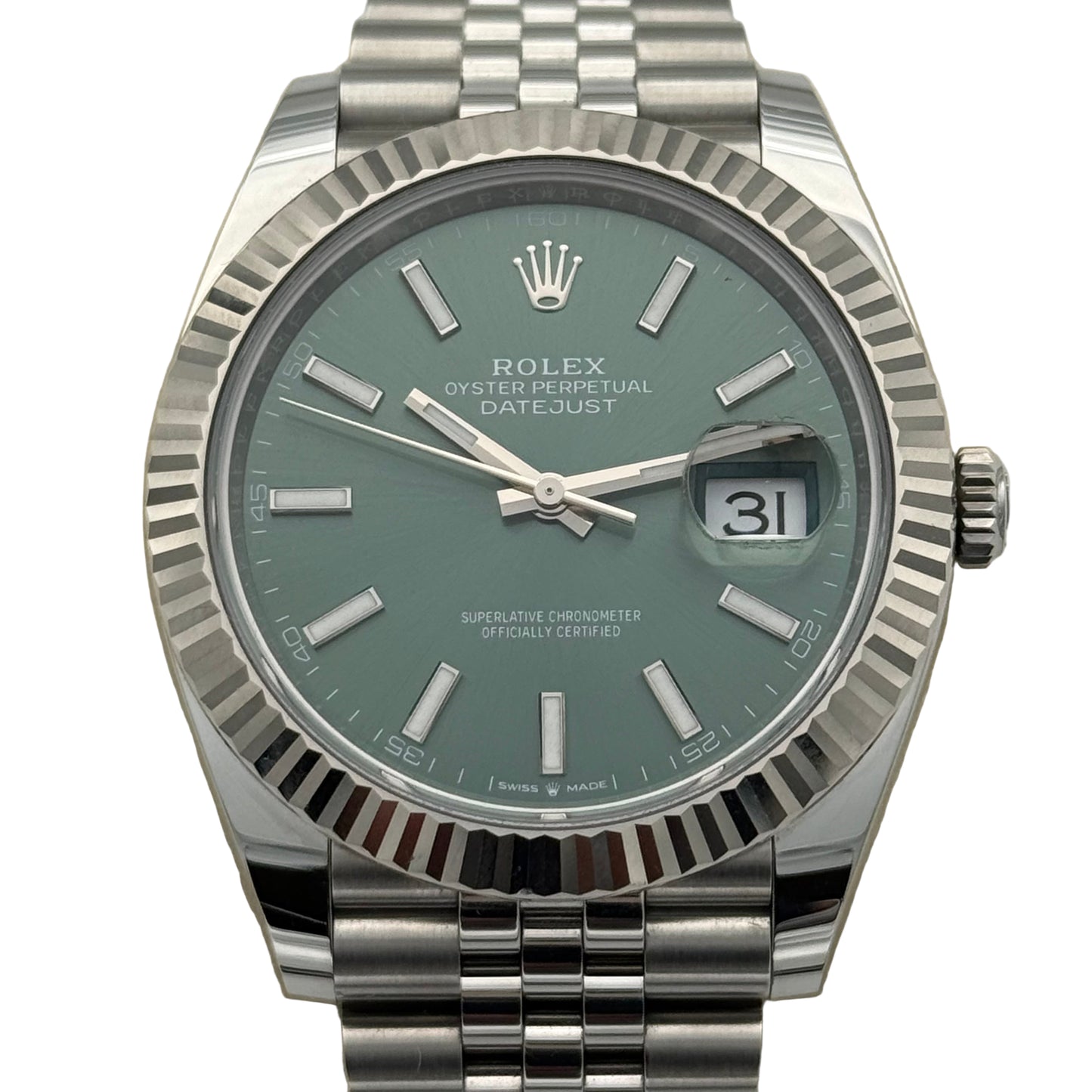 Datejust 41, Mintgrün