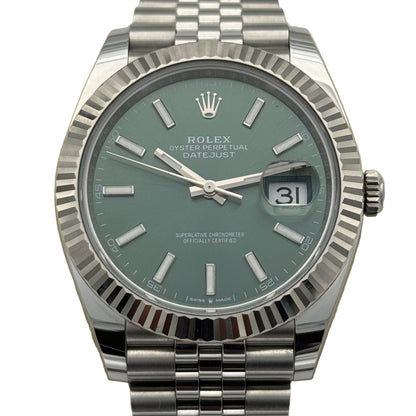 Datejust 41, Mintgrün