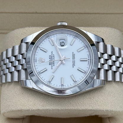 Datejust 41, Weiß