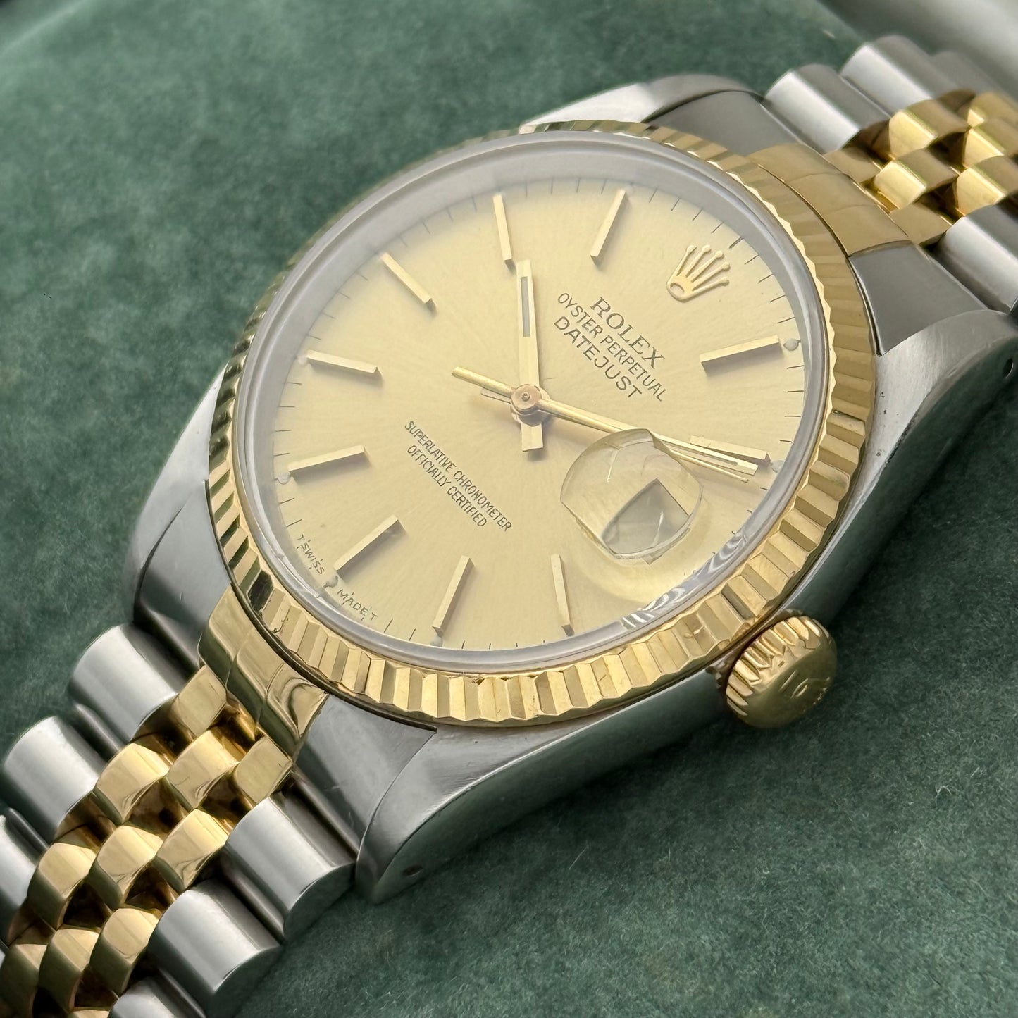 Datejust 36 Stahlgold