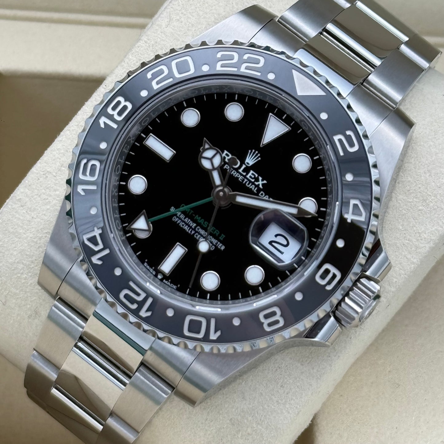 GMT Master II „Bruce Wayne“ ungetragen