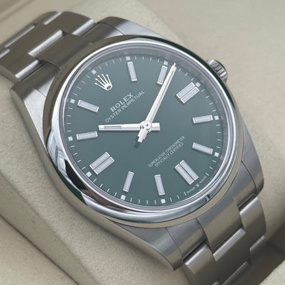 Oyster Perpetual 41 „Grün“