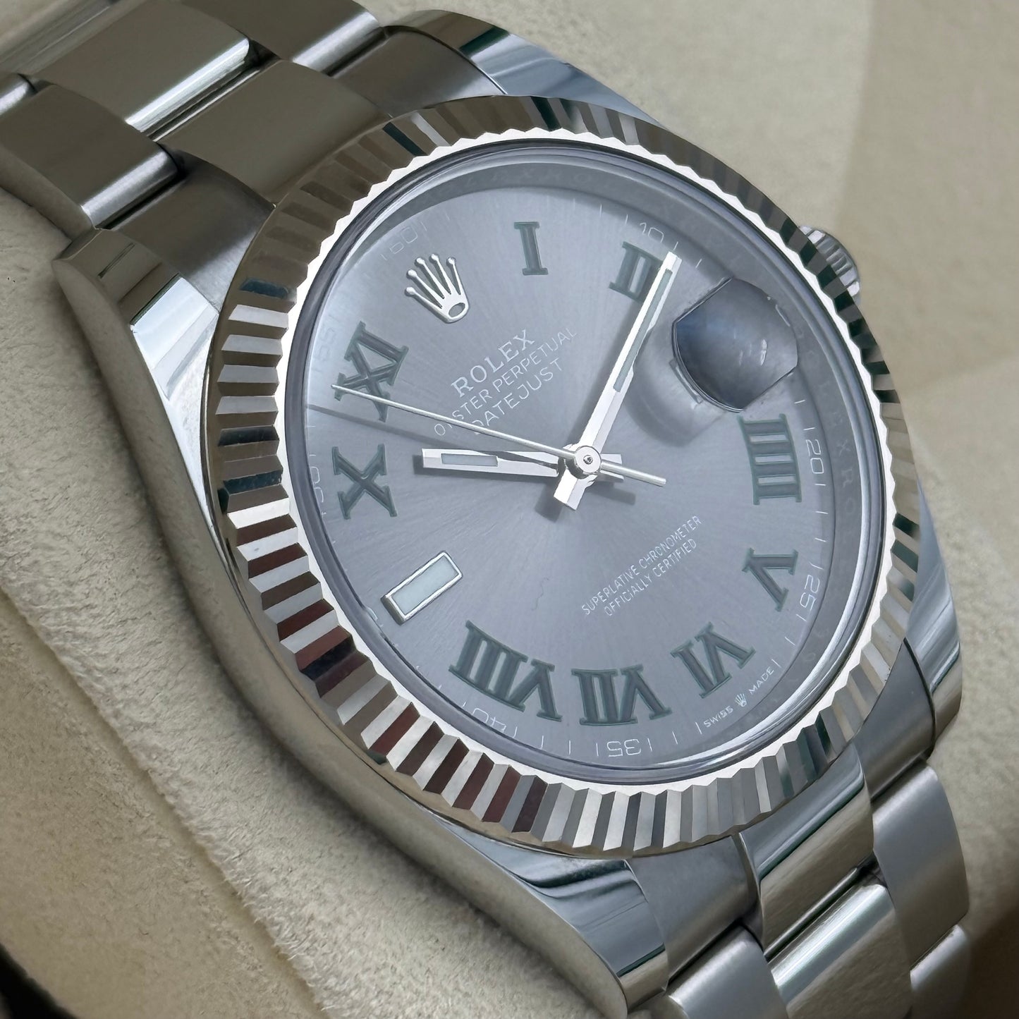Datejust 41 „Wimbledon“