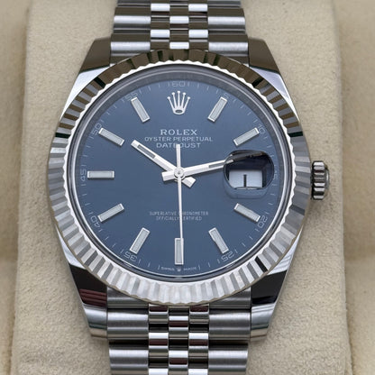 Datejust 41, jubilee, ungetragen