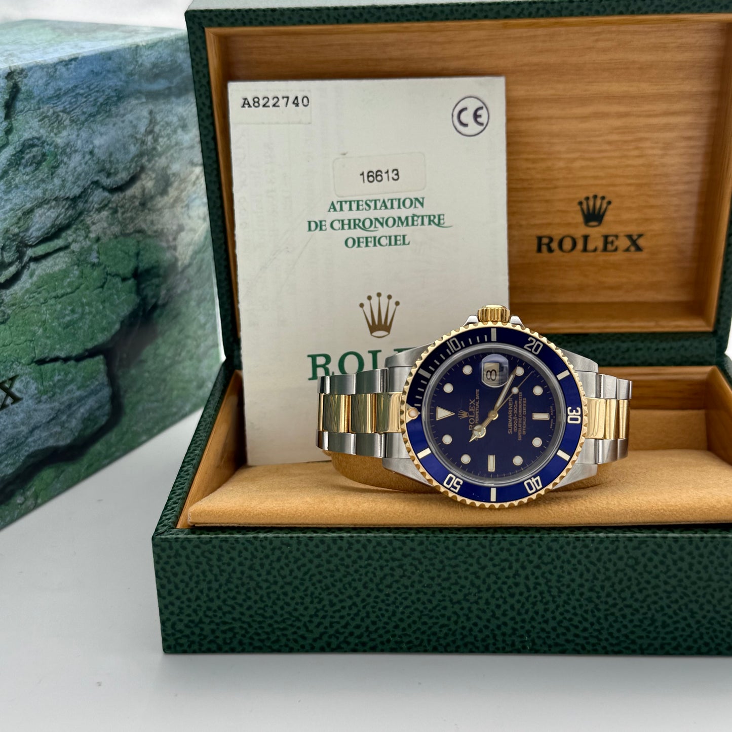 Submariner Date 40 Stahlgold