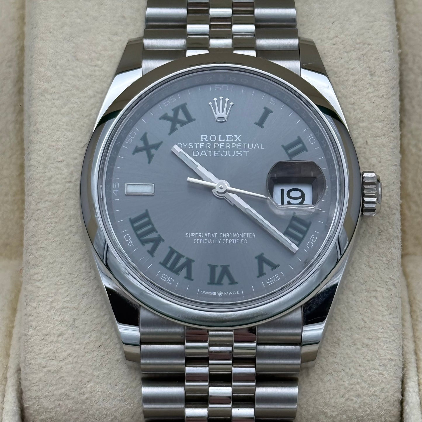 Datejust 36 „Wimbledon“