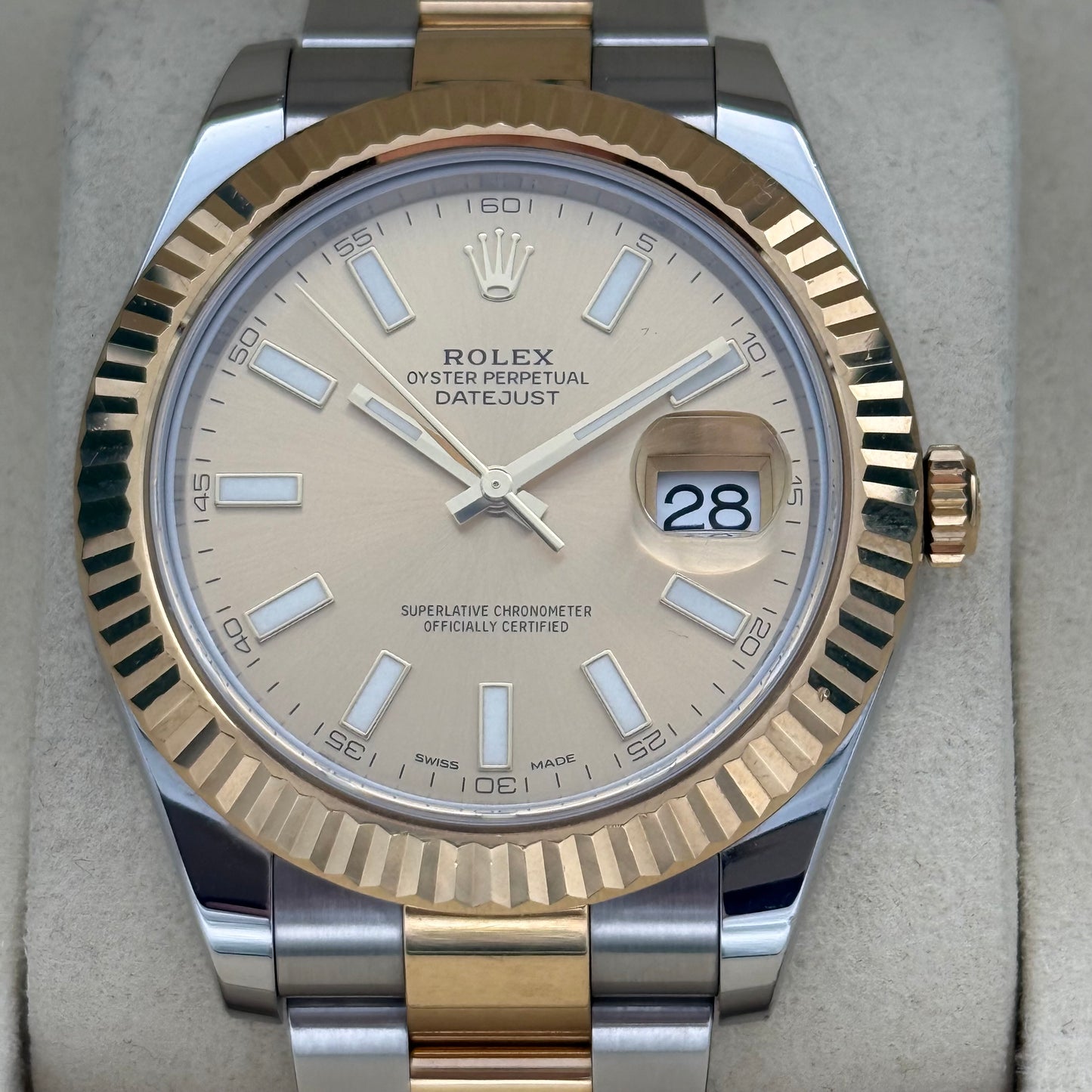 Datejust II, Stahlgold