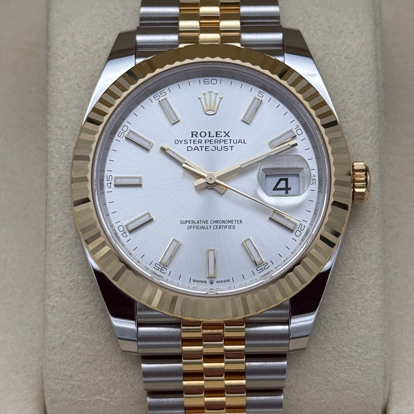 Datejust 41, Stahlgold