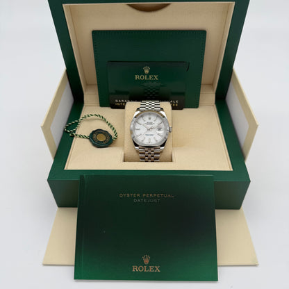 Datejust 41, Weiß