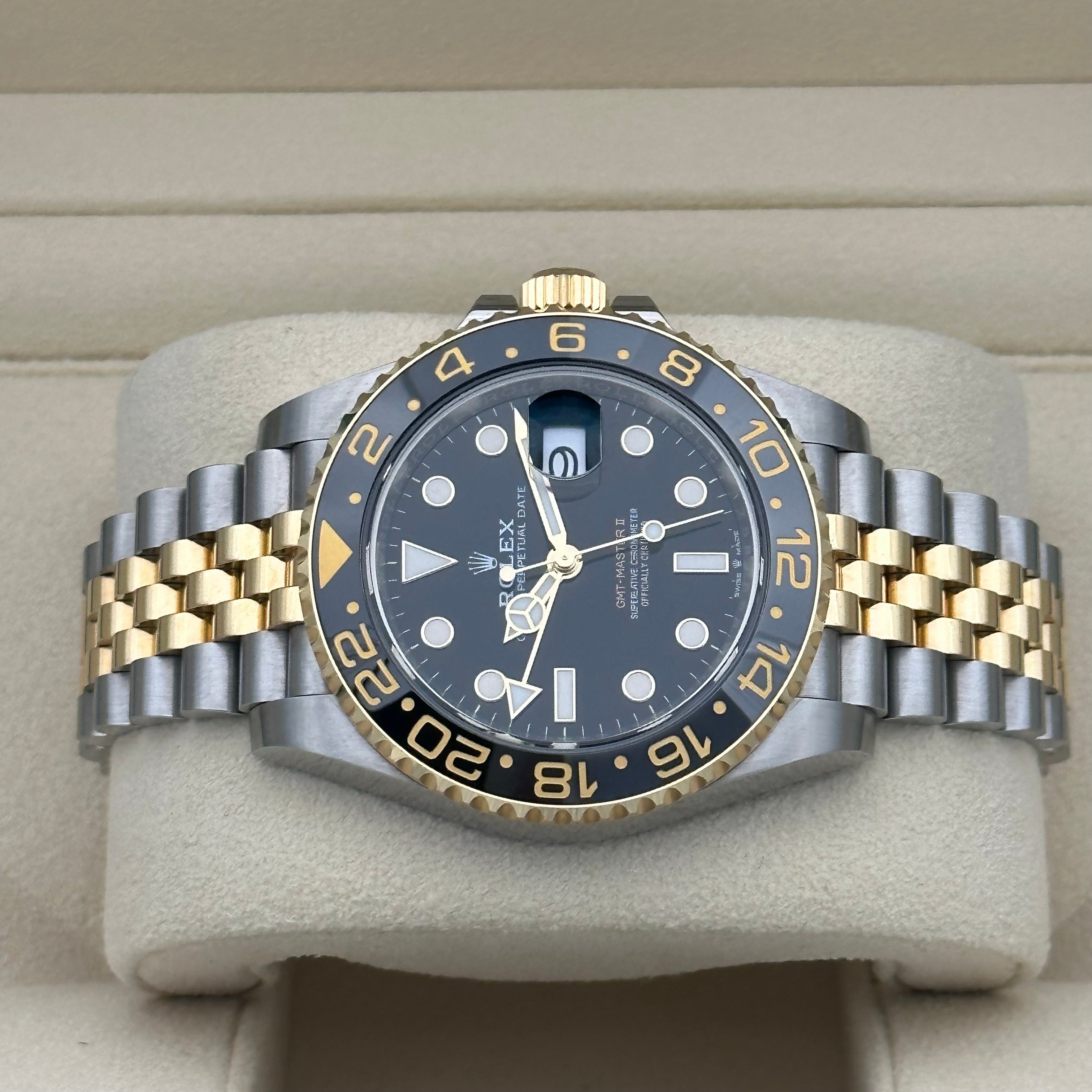 GMT Master II Stahlgold