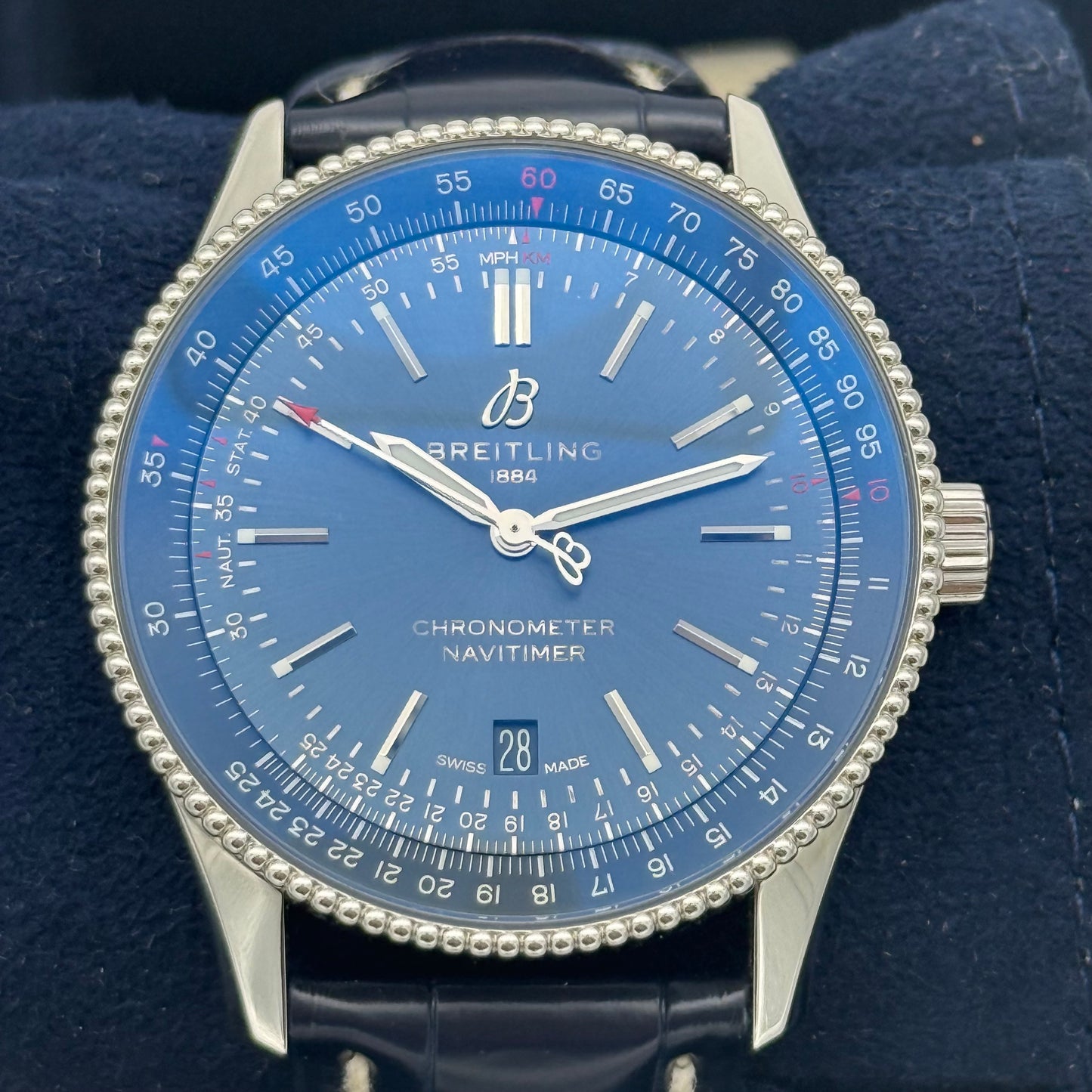 Navitimer 41, blau