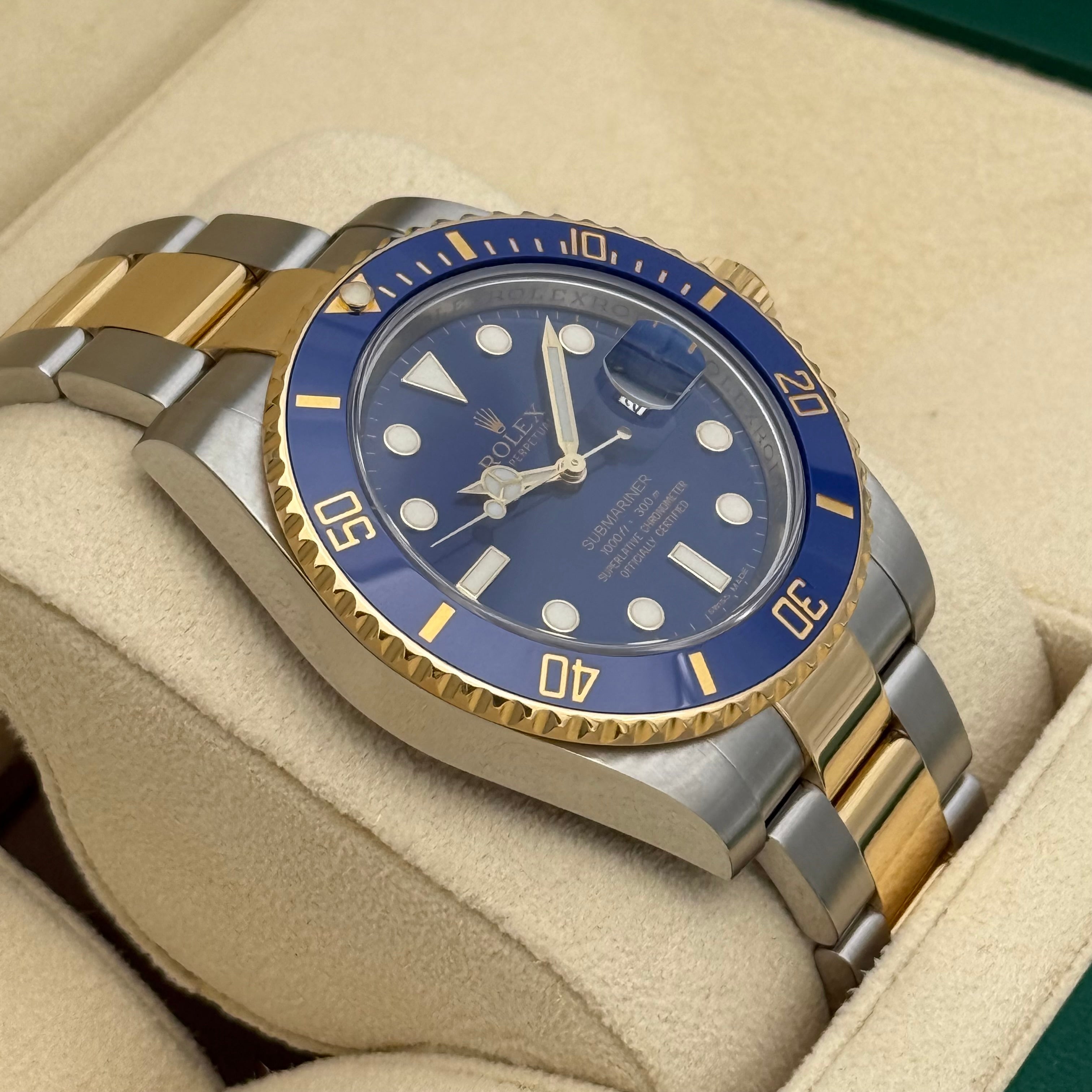 Submariner Date 40, Stahlgold