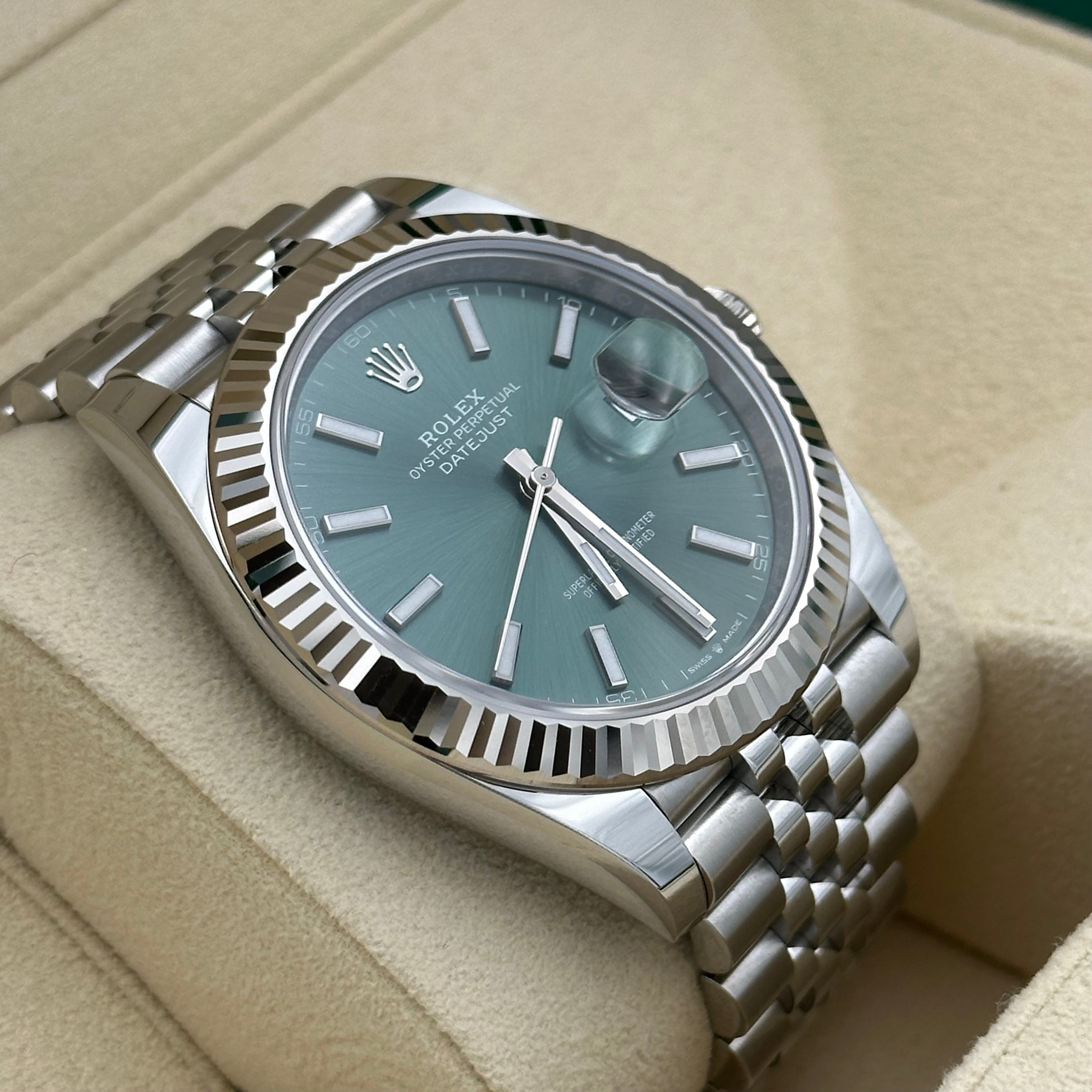 Datejust 41 „Mintgrün“