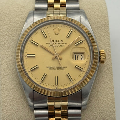 Datejust 36 Stahlgold