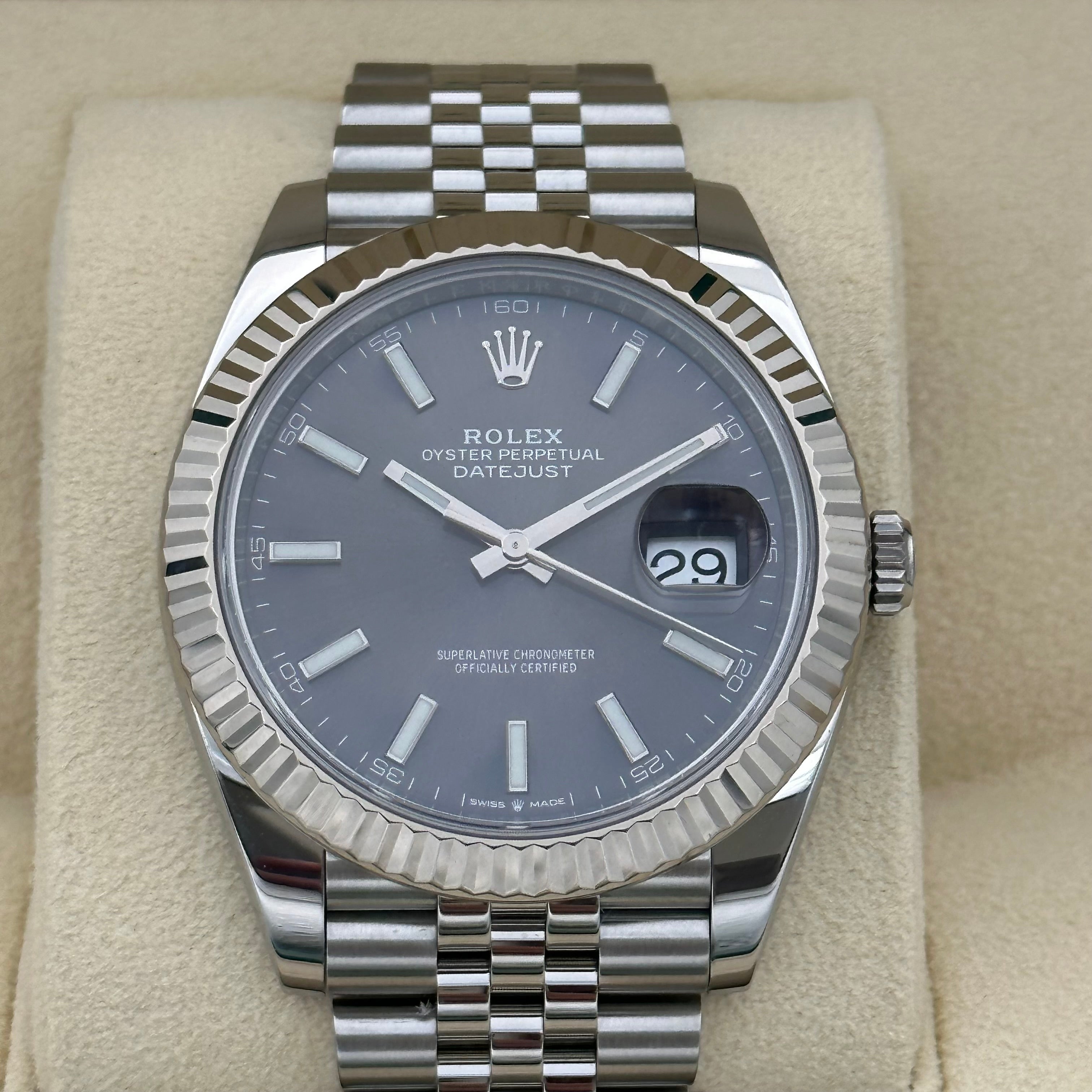 Datejust 41 Rhodium