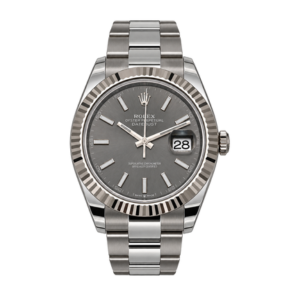 Datejust 41 „Rhodium“ unworn