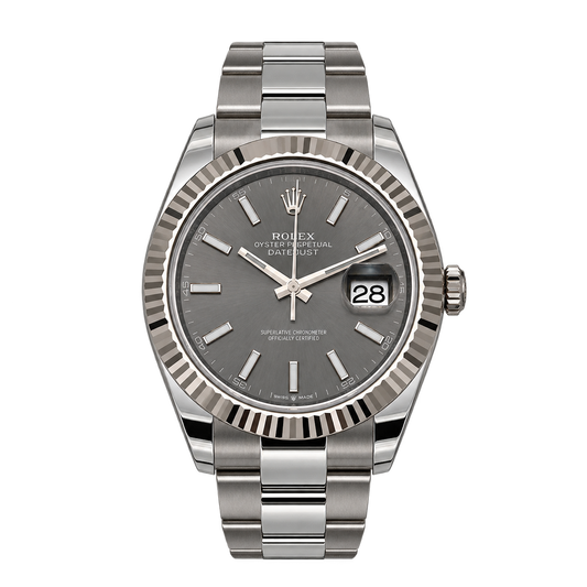 Datejust 41 „Rhodium“ unworn
