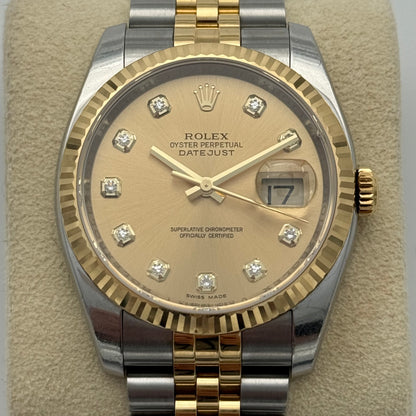 Datejust 36, Stahlgold