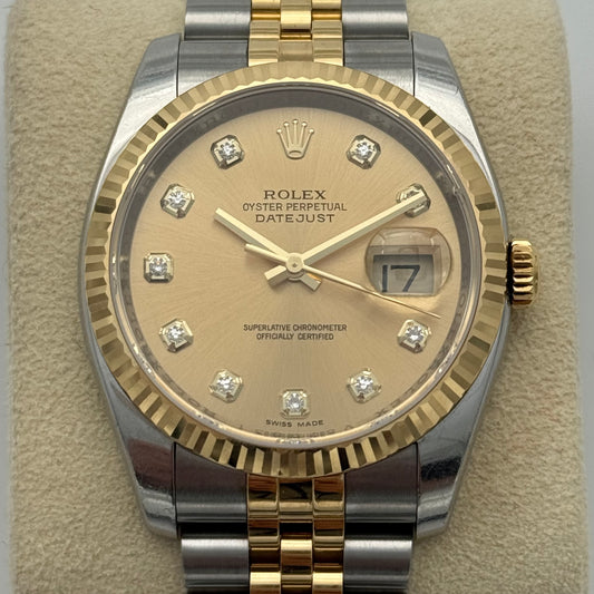 Datejust 36, Stahlgold