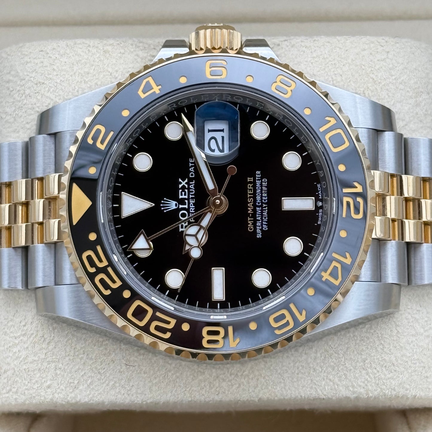 GMT Master II „Stahlgold“