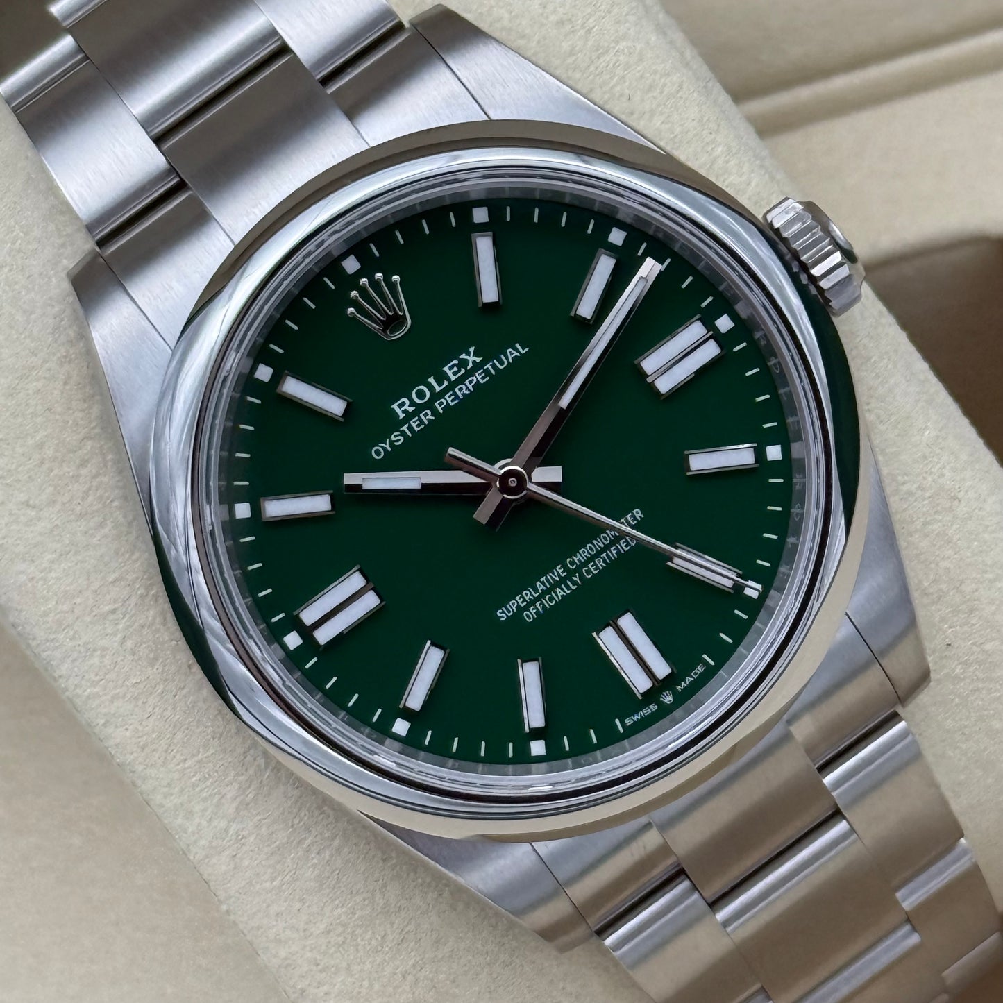 Oyster Perpetual 41 „Grün“