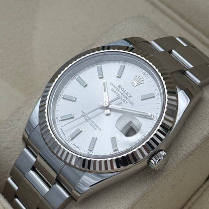 Datejust 41 „Frischer Rolex Service“