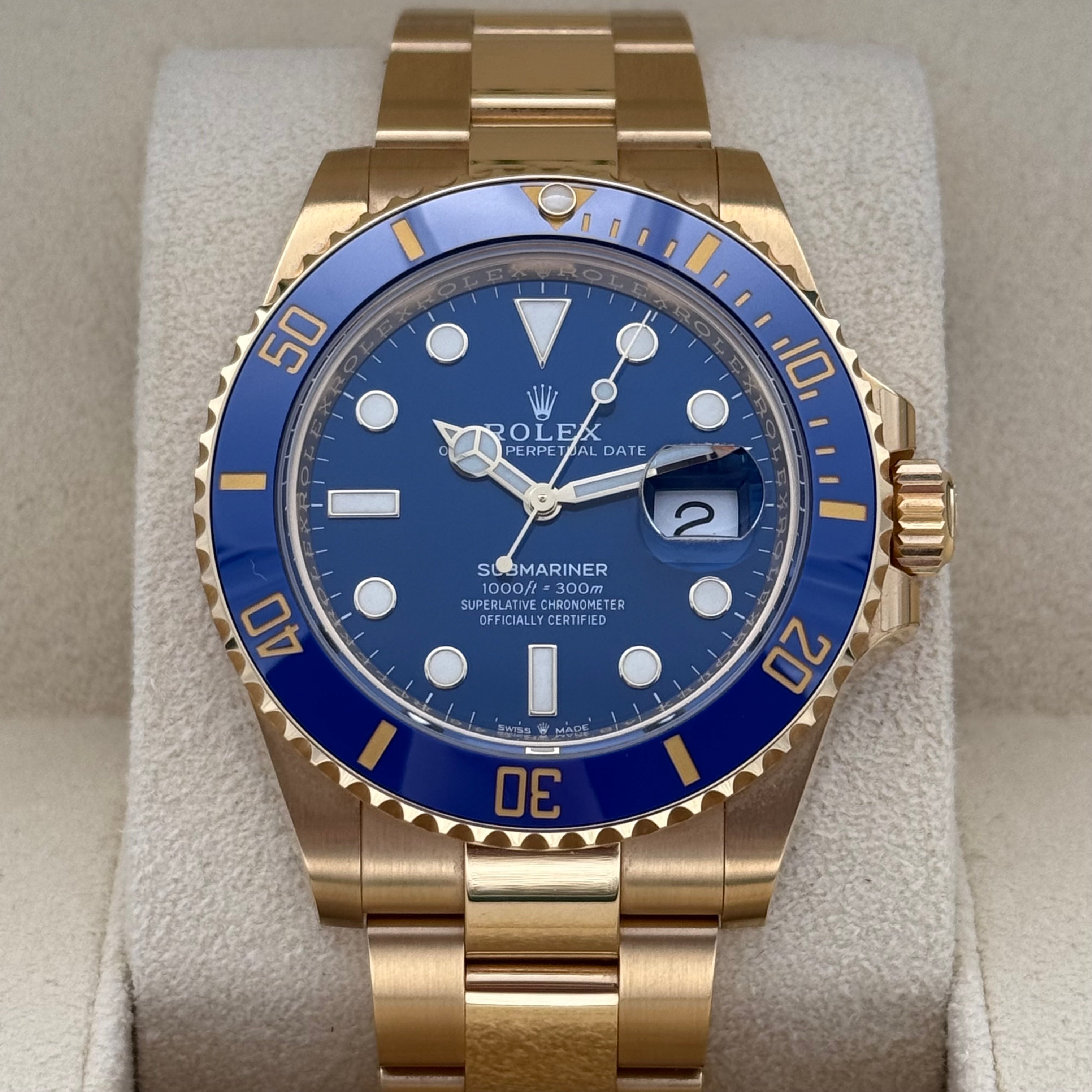 Submariner Date 41, Vollgold