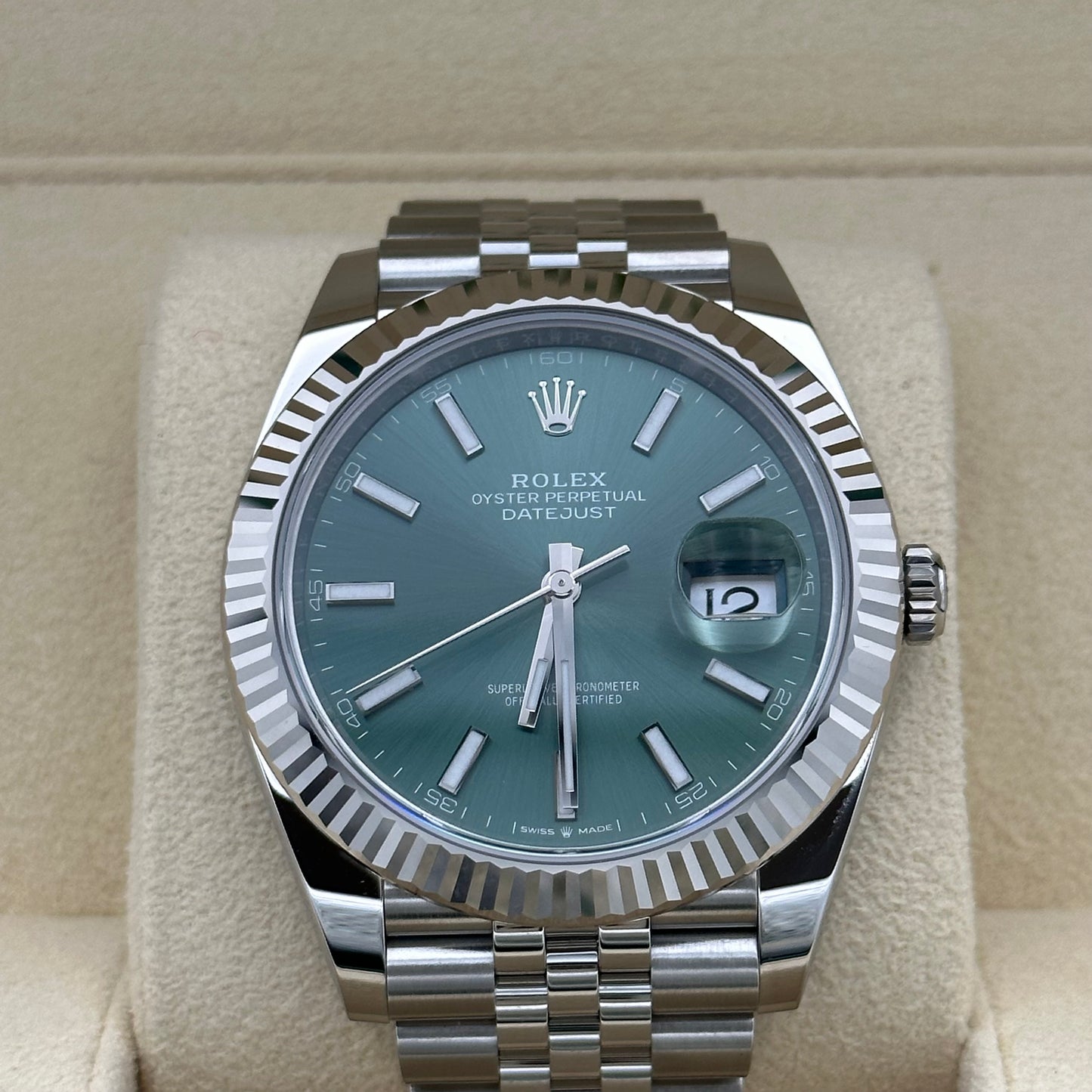Datejust 41 „Mintgrün“