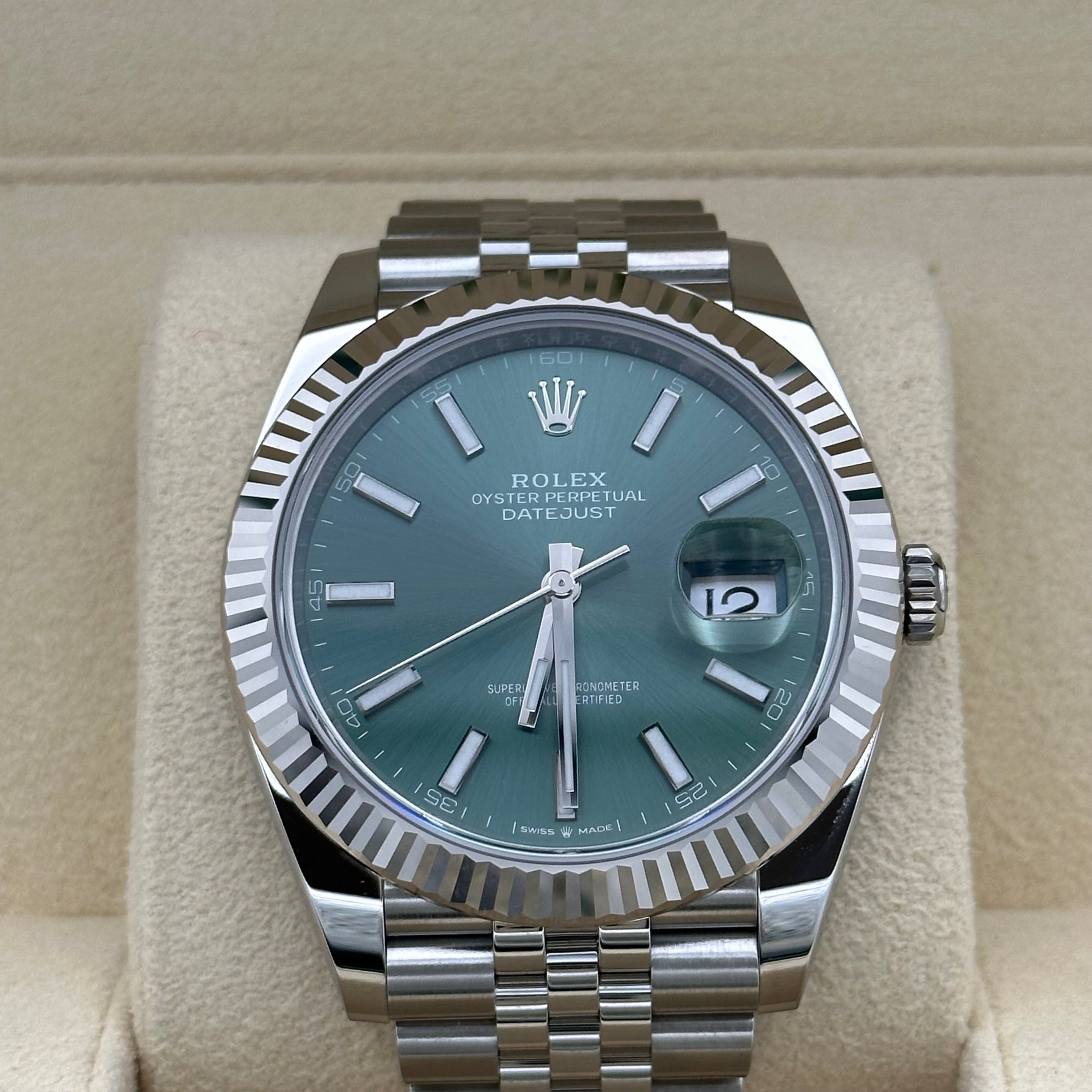 Datejust 41 „Mintgrün“