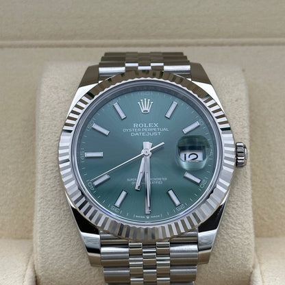 Datejust 41 „Mintgrün“