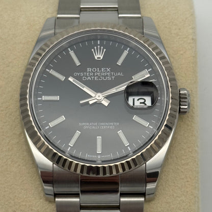Datejust 36, Schwarz