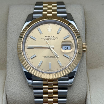 Datejust 41, Stahlgold