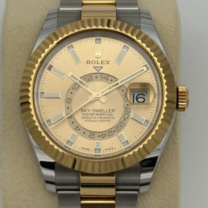 Sky Dweller, Stahlgold