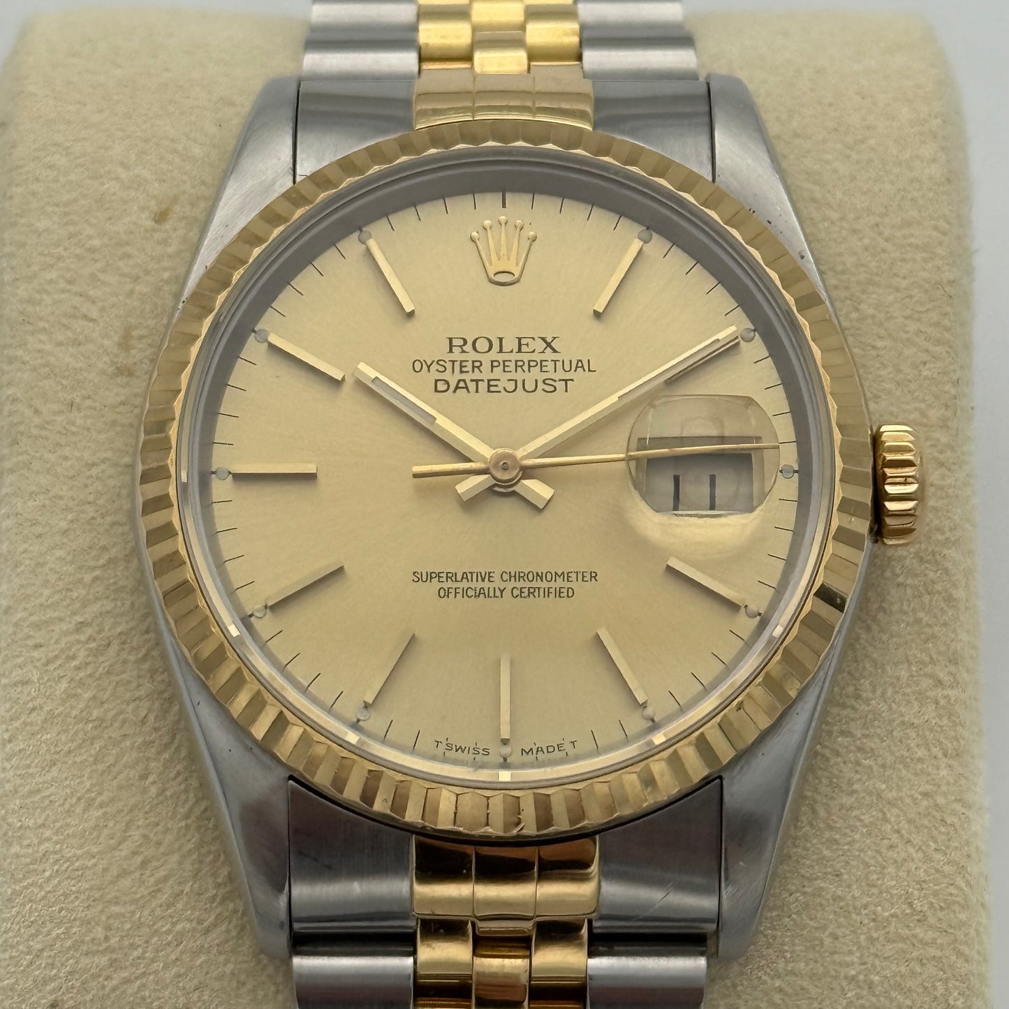 Datejust 36 Stahlgold