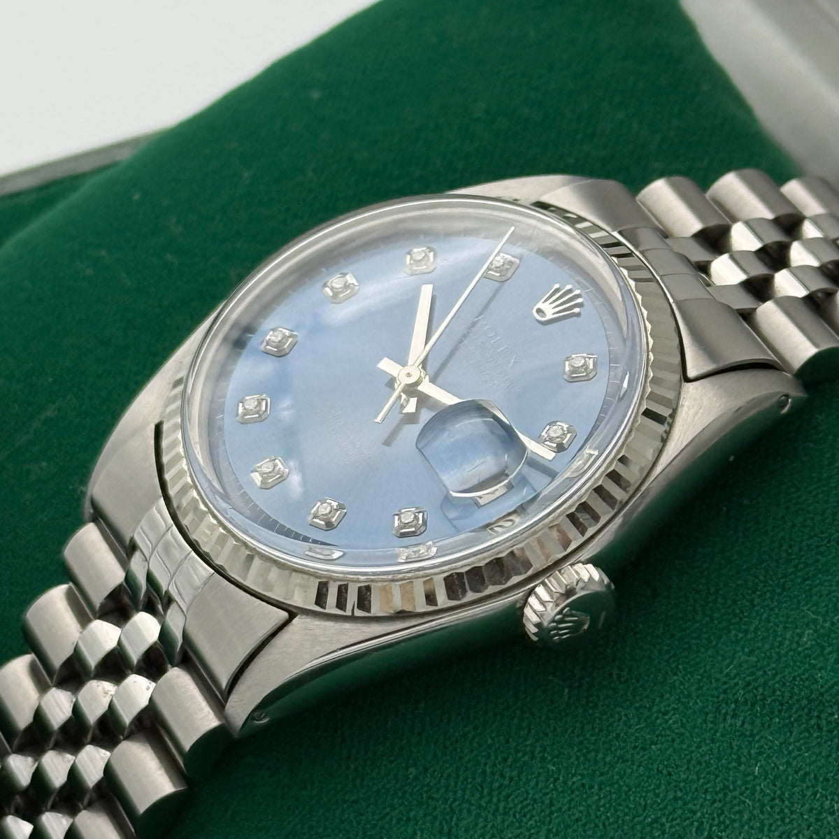 Datejust 36, Blau