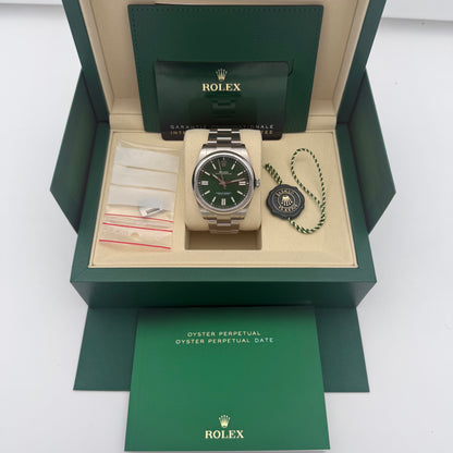 Oyster Perpetual 41 „Grün“