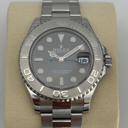 Rolex Yachtmaster 37, Rhodium