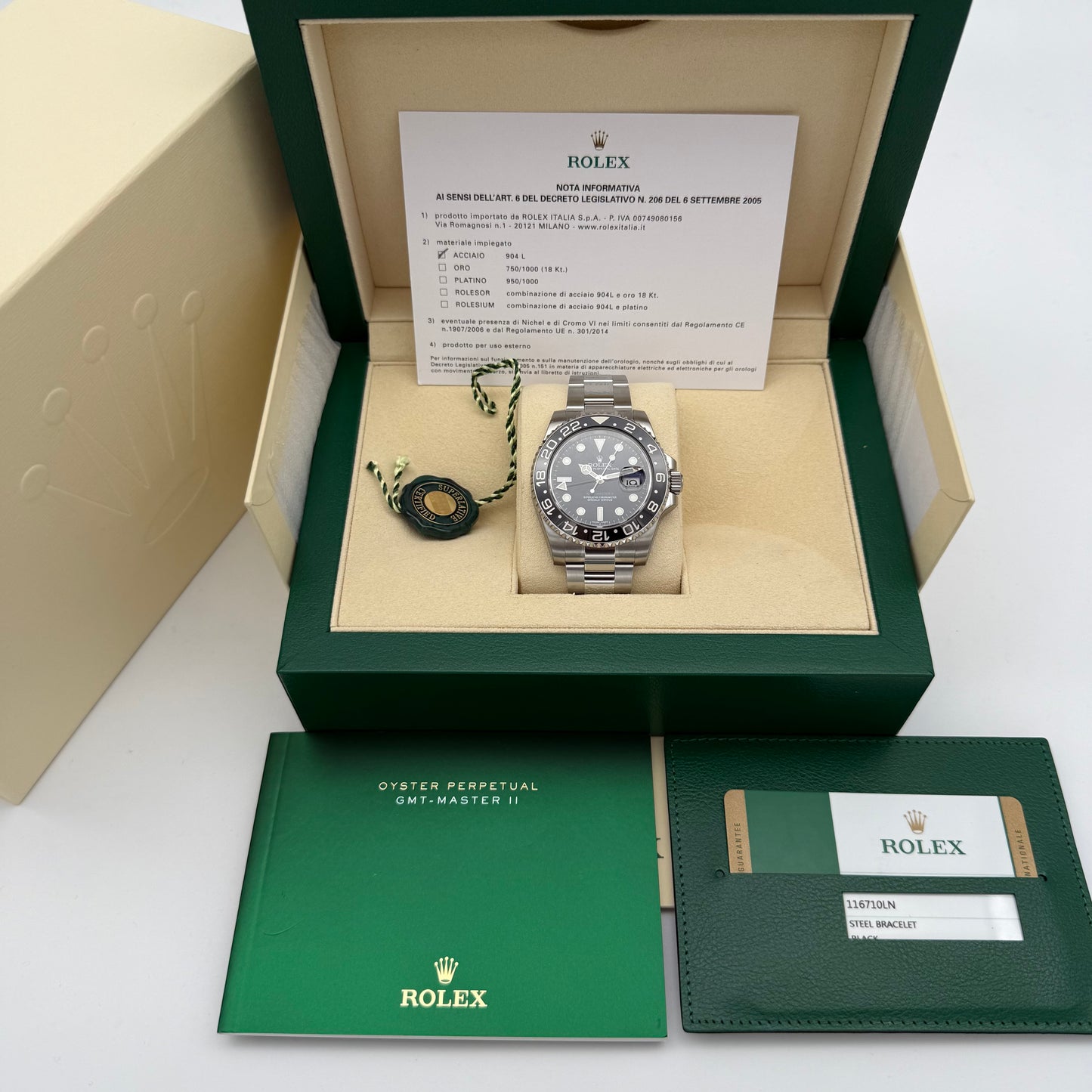 GMT Master II Keramik, Vollverklebt