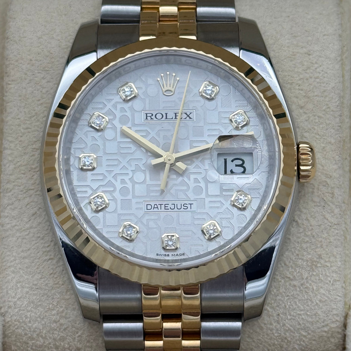 Datejust 36, Stahlgold